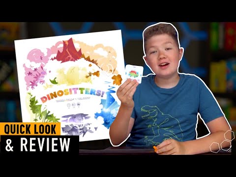 DINOSITTERS First Look and Preview | Coming to Kickstarter SOON!