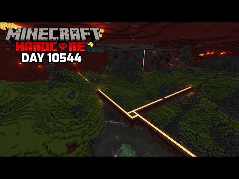 Nether Jungle Discovery! Insane Hardcore Minecraft Grind