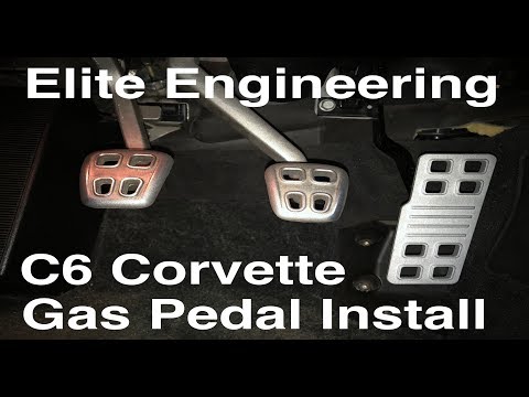 C6 Corvette Elite Engineering Gas Pedal Install