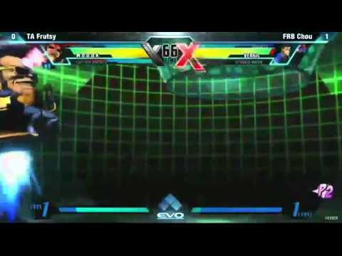 UMVC3 EVO2012 TA Frutsy vs FRB Chou