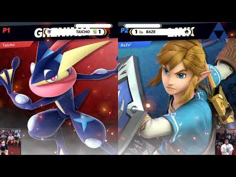 Big Cheese 2 SSBU: Taicho vs RaZe (Greninja vs Link) - Top 64 WR2