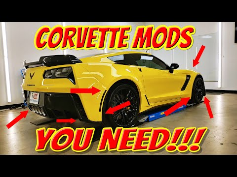 Easy Corvette Mods YOU Can Do To Make a HUGE Difference on A C7 Stingray, Z06, Grand Sport or ZR1!