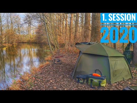 Carp fishing VTB 75 - 1st session 2020 on the small river