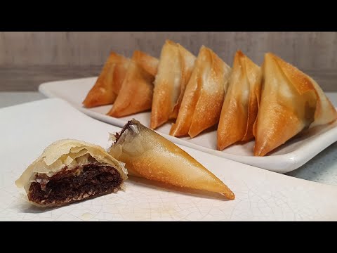 Chocolate Samosa / Midnight Snack