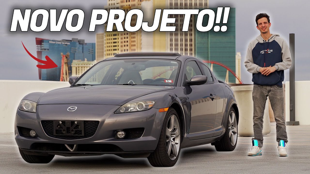 COMPREI UM MAZDA RX8 COM MOTOR ROTATIVO EM LAS VEGAS!
