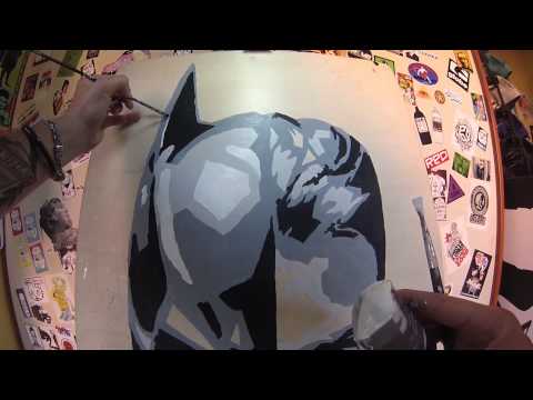 REDMESS_BRUCE WAYNE (PAINT VIDEO)