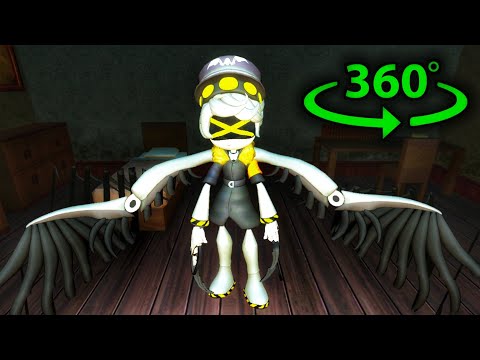 360º N Murder Drones Breaks Into Your House! | Murder Drones VR 4K