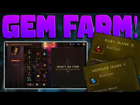 FARM GEMS WITH THIS HIDDEN METHOD! Gem Find Buffs Gives You EASY Gem Farming! | Diablo Immortal!