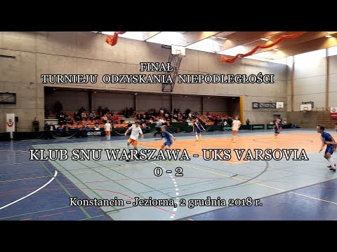 2 XII 2018 r. KLUB SNU WARSZAWA-UKS VARSOVIA WARSZAWA  0 - 2