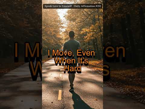 Speak Love to Yourself | Daily Affirmation #252  #affirmations   #SelfLove #innerpeace #meditation