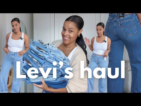 TRYING EVERY STYLE OF LEVI'S JEANS