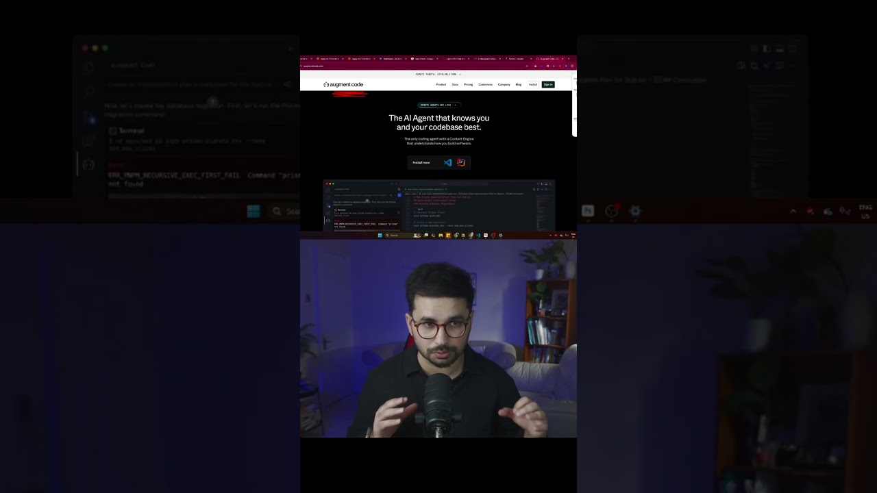 I cancelled my CURSOR AI Subscription for this $100 Augment code #cursorai #webdesign #boltnew  #ai