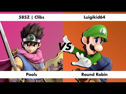 585Z | Clibs (Hero) vs Luigikid64 (Luigi) | Round Robin | Let's ROC 5