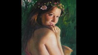 LÁSZLÓ GULYÁS (1960) Hungarian painter ✽ Histria De Un Amor - Eddie Higgins Trio