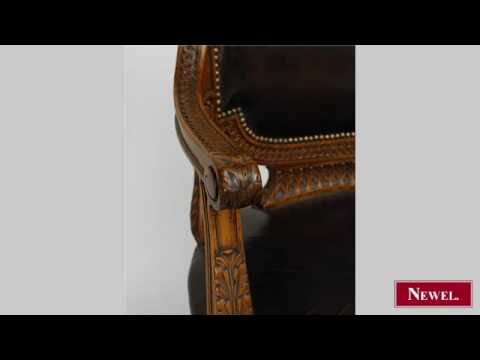 Antique Pair of French Louis XVI style (19th Cent) walnut