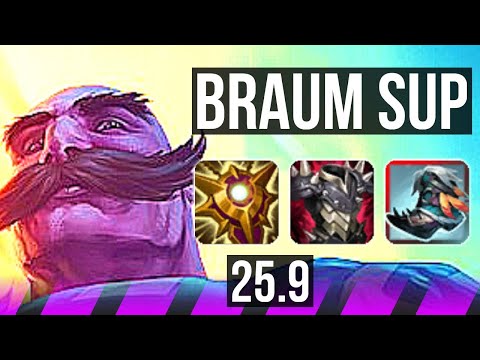 BRAUM & Miss Fortune vs ALISTAR & Zeri (SUP) | KR Master | 25.9