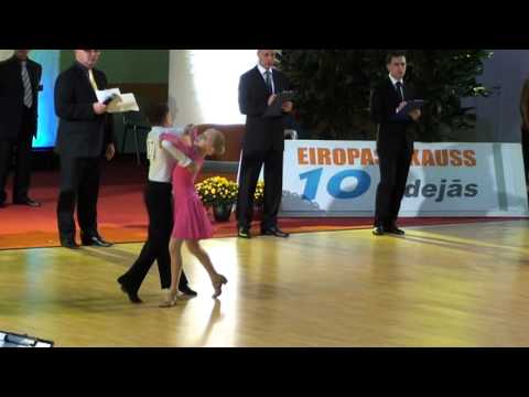 Latvia Open 2011 Juvenile I+II 6dance Matiss Posivs - Julija Kokorevica 1.4fin quickstep