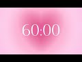 60 Minutes Aura Pink Timer Pomodoro Timer For Study Reading Working Writing Exercise Meditation