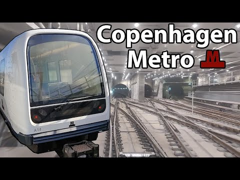 Scenes from the Copenhagen Metro System
