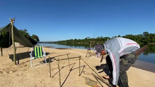 SERIA ESSA ESSÊNCIA DA PESCA ? acampei pesquei e cozinhei....