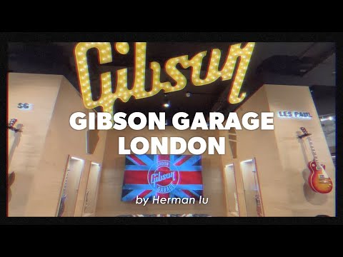 Gibson Garage London Grand Opening!! Store tour and first impression