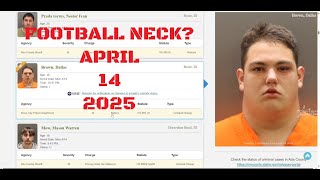 Ada County Idaho Arrests April 14 2025 / This guy should be a football player!