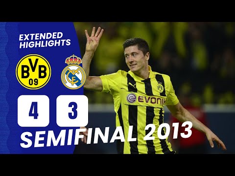 Borussia Dortmund vs Real Madrid 4-3 ( Agg ) | Semifinal CL 2012/2013 | Extended Highlights