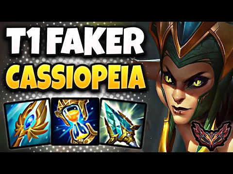 T1 Faker Cassiopeia vs Qiyana [ MID ] Patch 25.18 Korea Grandmaster