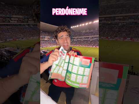 Le rompí su album del mundial a un fan😱😰😭😪