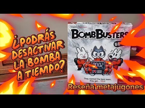 Bomb Busters reseña en español (Spanish review) - ¿El MEJOR juego de comunicación limitada? 