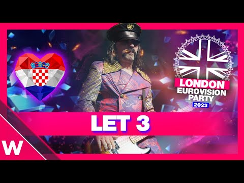 🇭🇷 Let 3 "Ero S Onoga Svijeta" (Croatia 2023) - LIVE @ London Eurovision Party