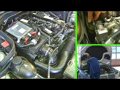 Mercedes-Benz - How to replace the actuator motor on turbocharger OM651 red | W204, W212, C207, X204