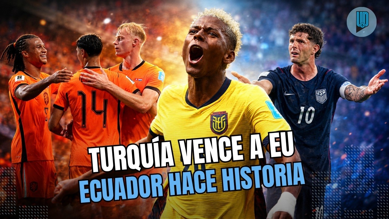 🇪🇨¡Ecuador hace historia ante Alemania! EU pierde contra Turquía en la Copa 2026 🤯👊