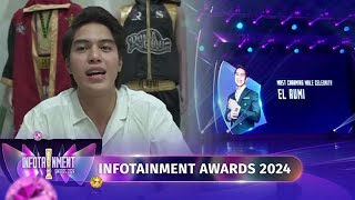 Download lagu Memikat Banyak Hati, El Rumi Menangkan Most Charming Male Celebrity! | Infotainment Awards 2024 mp3