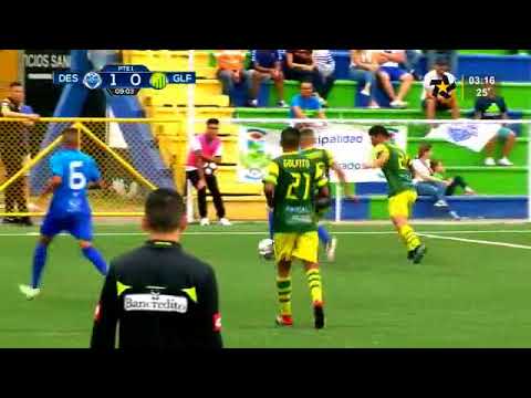 Gol de Desamparados ante Golfito, transmisión #MultimedioCR