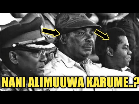 UTATA WA KIFO CHA RAIS ABEID AMANI KARUME.