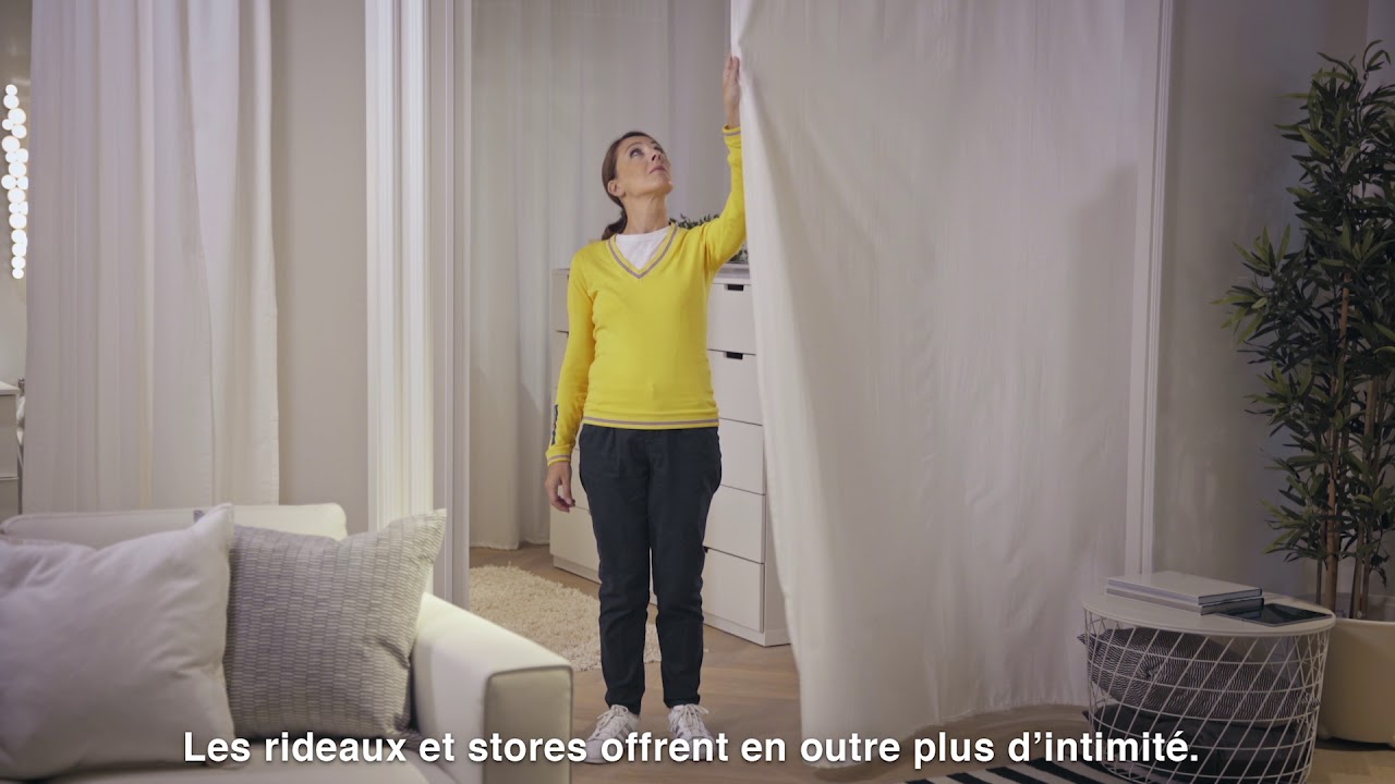Améliorer la chambre avec des rideaux et des stores - IKEA CA