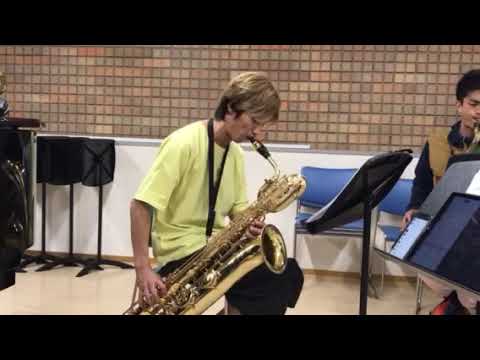 Low B by Baritone saxophone