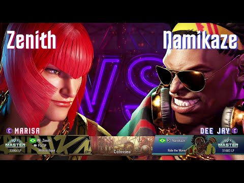 SF6 - Zenith (Marisa) vs Namikaze (Dee Jay) in Street Fighter 6