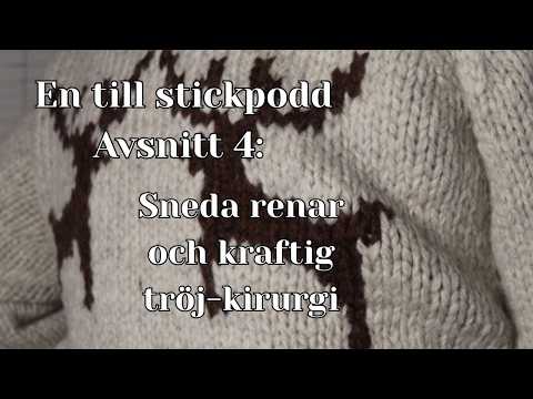 One More Knitting Pod ep 4 | Reindeer Games Sweater, a vest from 1947 & X-mas sewing dreams [ENG CC]