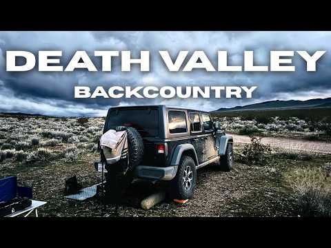 Death Valley Backcountry: One Cold Night On Greenwater Valley Road