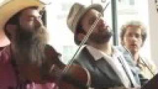 American bluegrass band - Special Ed and the Shortbus entertain at the Bank of Scotland