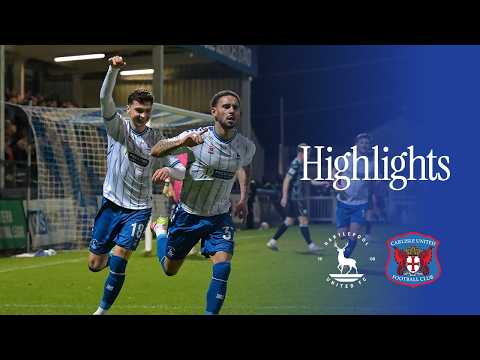 Highlights | Hartlepool United 3-1 Carlisle United