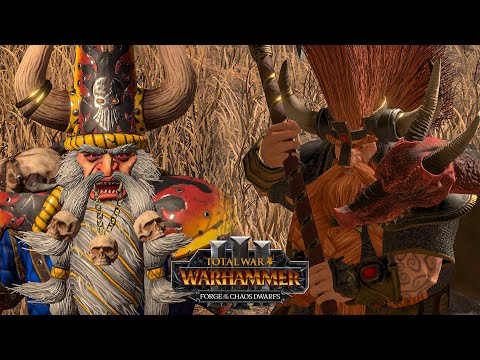 Zhatan the Black Vs Ungrim Ironfist | Total War Warhammer 3
