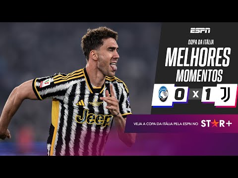 Gols e lances de Atalanta x Juventus