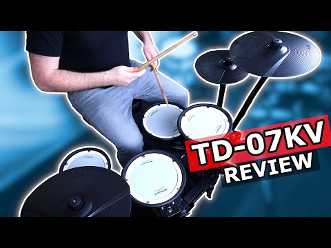 Roland TD07KV Review - Best Electronic Drum Kit Under 1000 Dollars For Beginners in 2021? (TD-07KV)