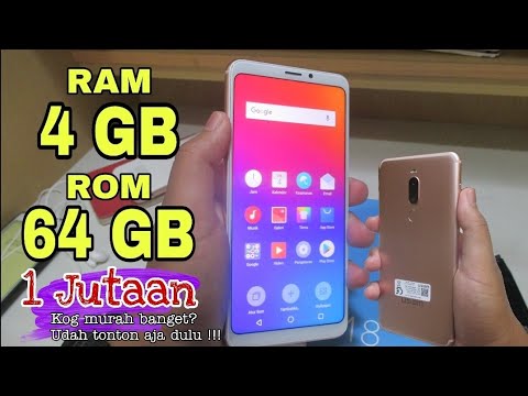 Unboxing Hp Murah Ram Gede, Dual kamera, layar jernih pane Igzo | Meizu M8