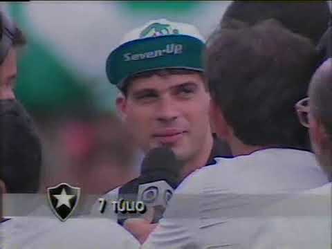 Botafogo 1x0 Goias Campeonato Brasileiro 1995 - jogo completo.