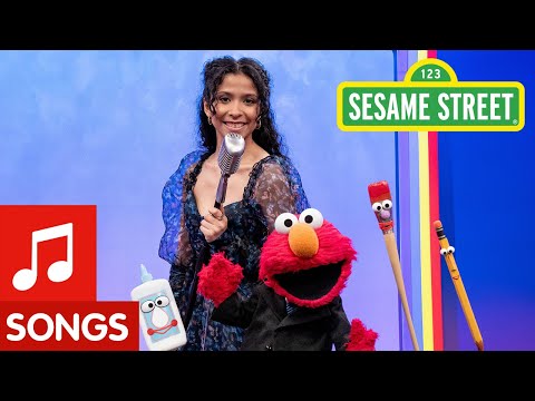 Madison Reyes Sings about Arts & Crafts! | The Not-Too-Late Show with Elmo
