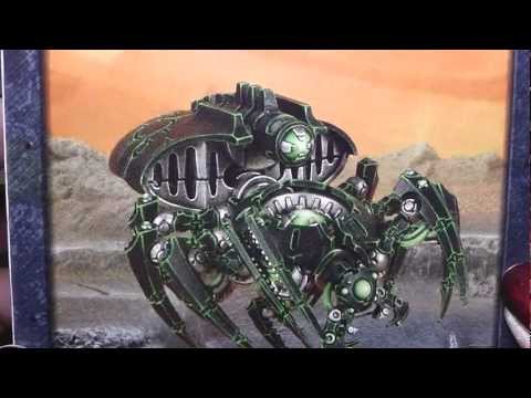 Unboxing Necron Canoptek Spyder